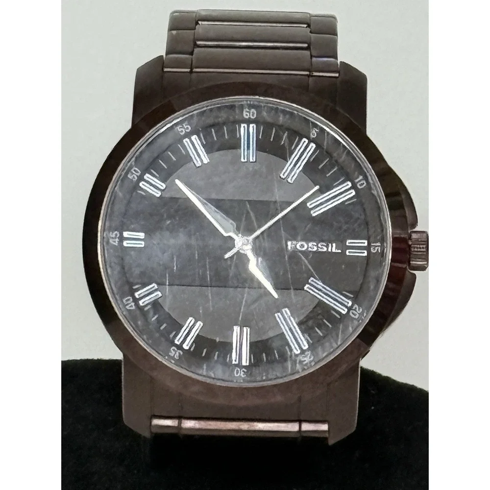 Fossil Men's Arkitekt FS4329‎ Stainless Steel Water Resistant Bronze Tone Watch